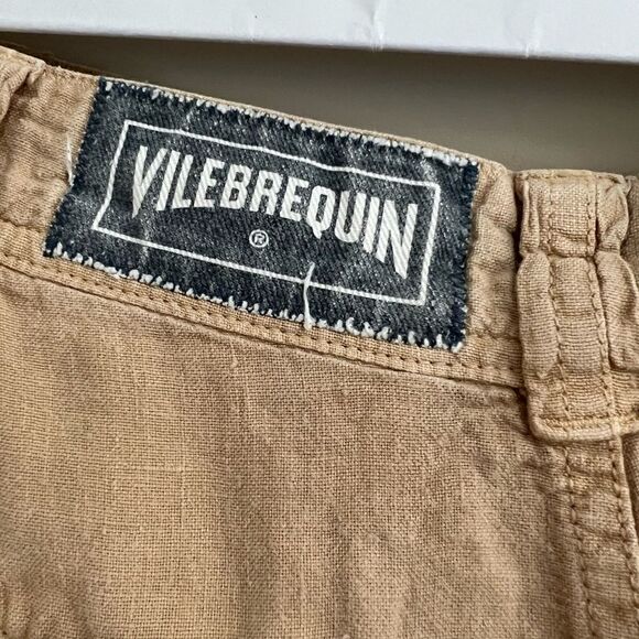 Men’s Vilebrequin Khaki Linen Shorts. Great Condition. Size XL - Picture 5 of 7